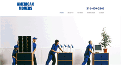 Desktop Screenshot of americanmoverswichita.com
